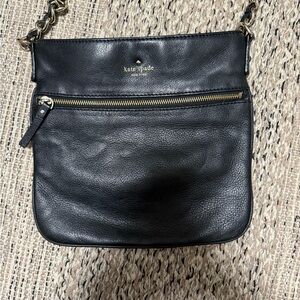 Kate Spade Black Leather Crossbody Bag